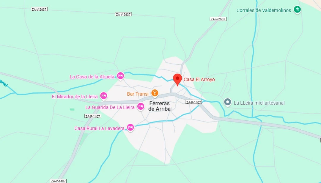 Contacto y Ubicación de la casa